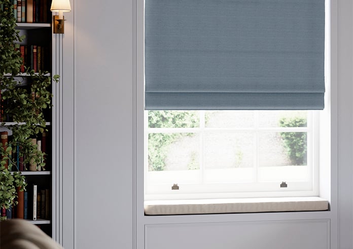 Montierre, Riverstone Blue - Roman Blind - Image 5